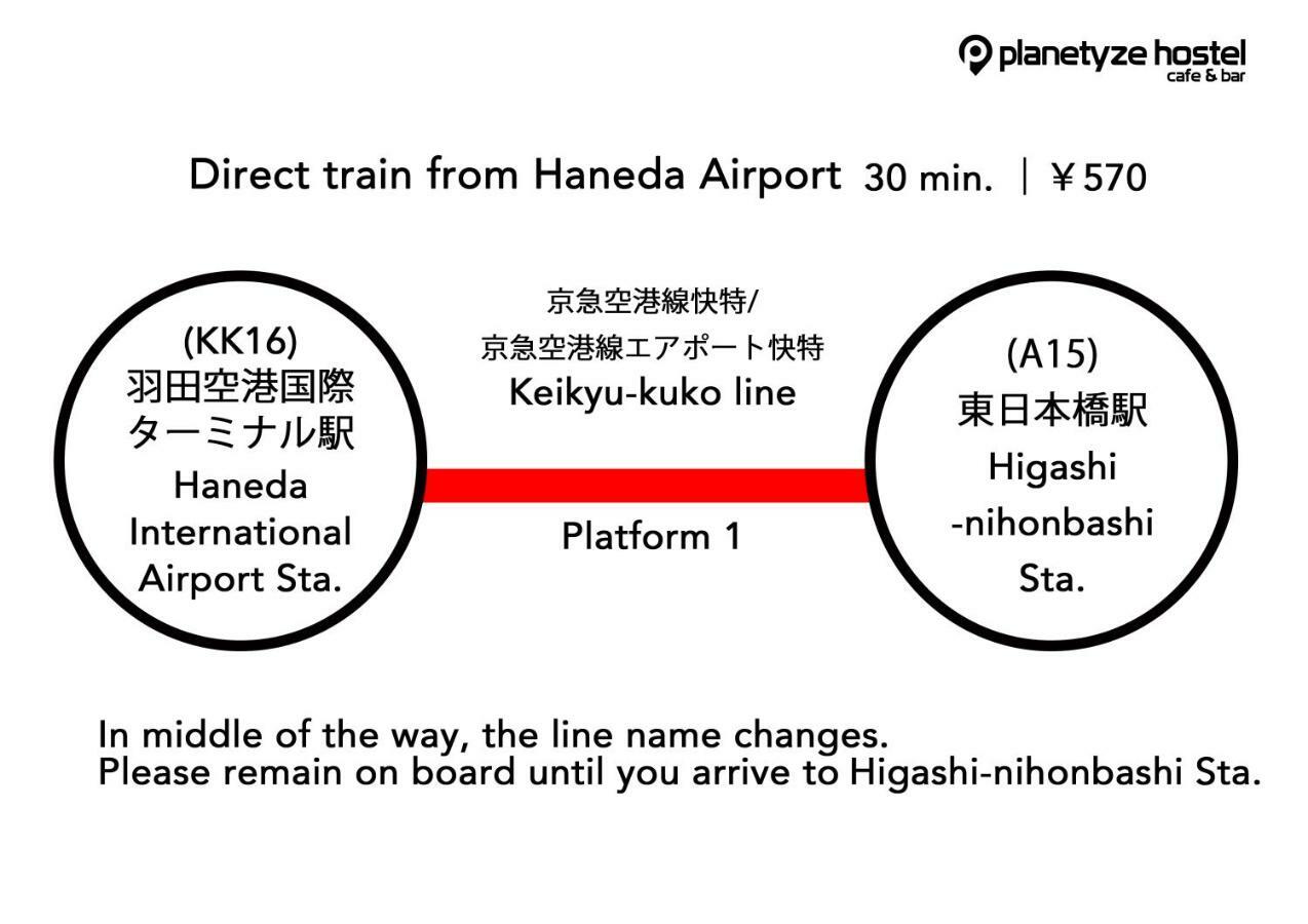 Planetyze Hostel Tokyo Ngoại thất bức ảnh